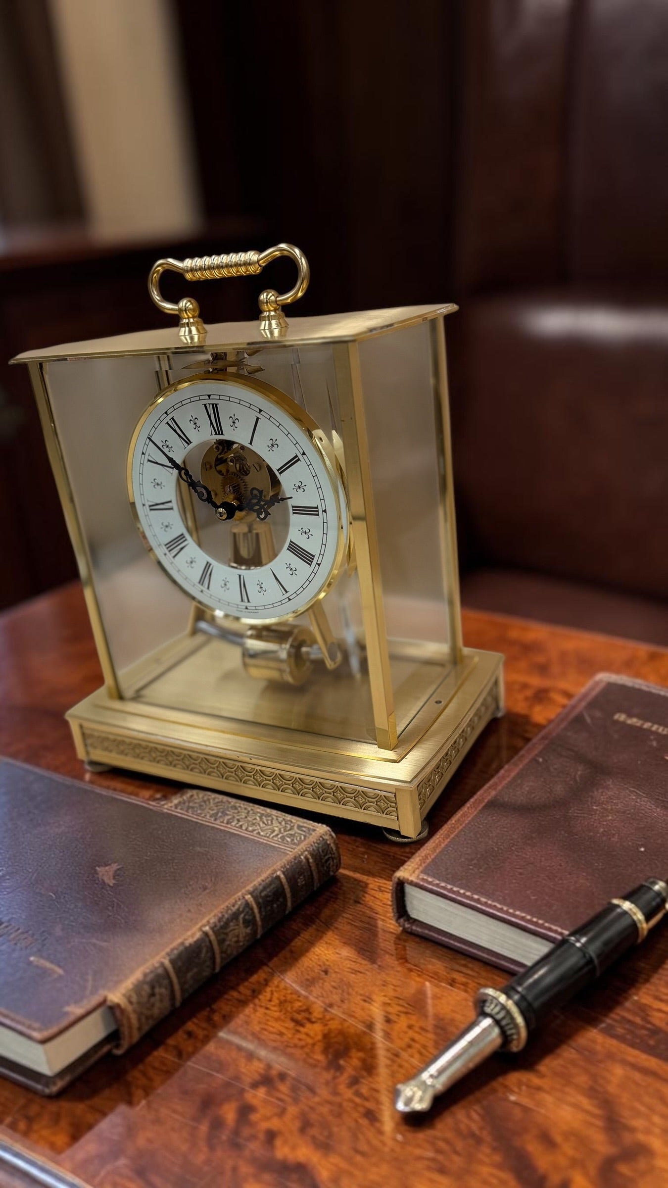 Seth Thomas Electro-Magnetic Skeleton Clock – 6-Jewel Kieninger Movement