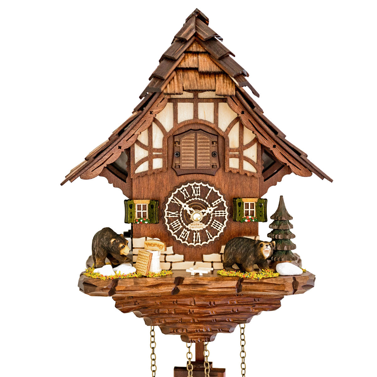 Trenkle Baiersdorf Bear Musical Cuckoo Clock - view 2