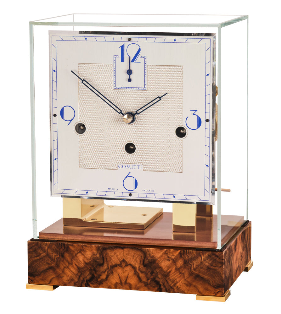 Comitti The Stratford – Burr Walnut & Brass – product view 2