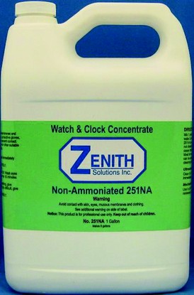 Mix 1 part with 7 parts water - Designed for watchmakers and clockmakers - Will not dissolve shellac, varnish or lacquer - U…