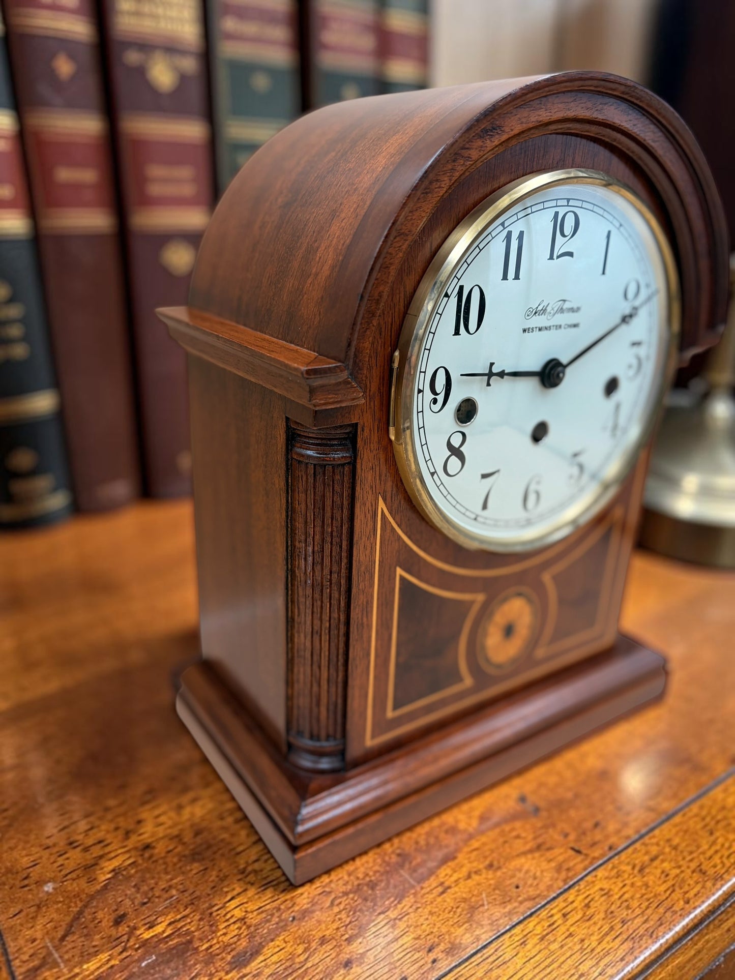 Vintage Seth Thomas Barrister Mantel Clock — 1987