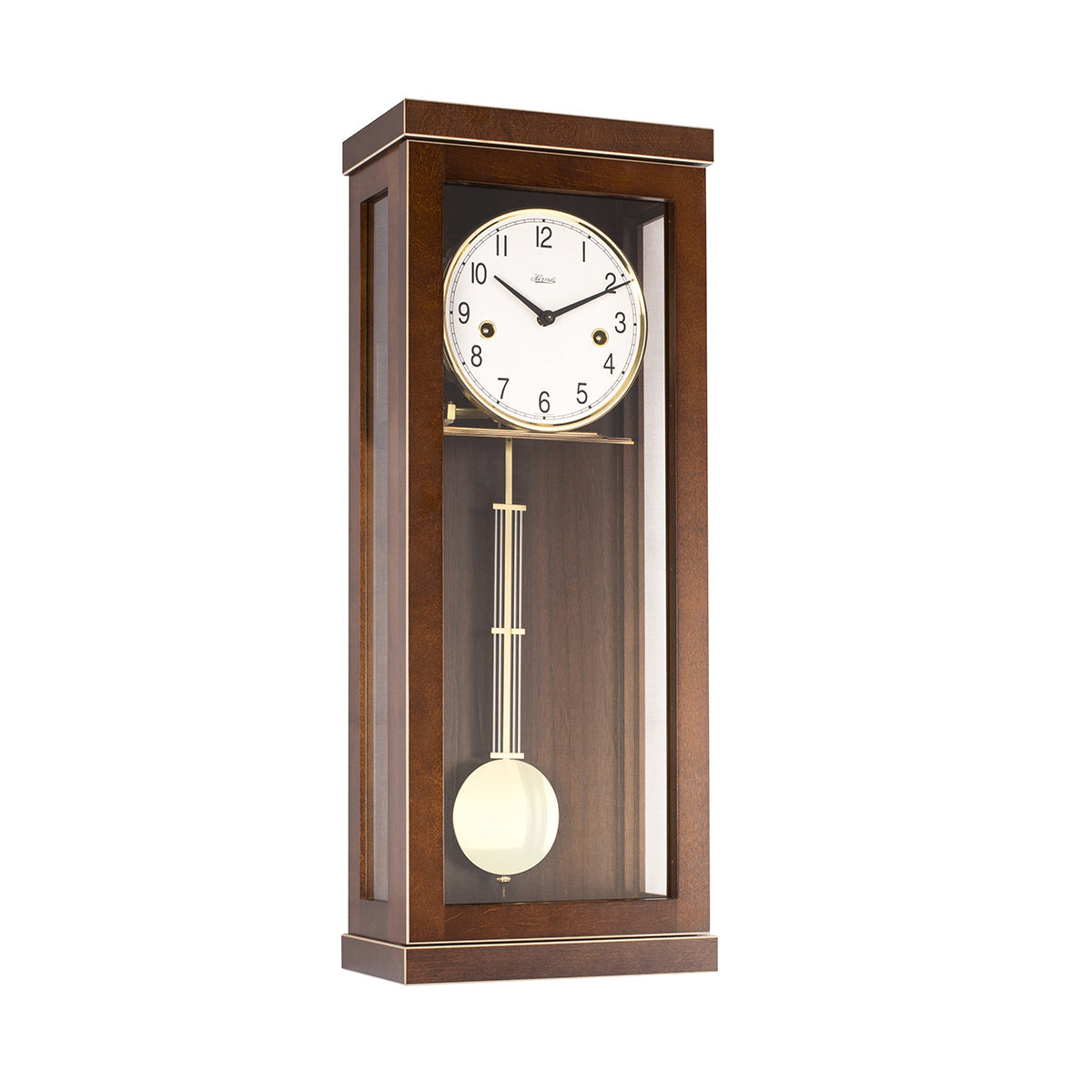 Hermle Regulator Wall Clock Mechanical - Carrington