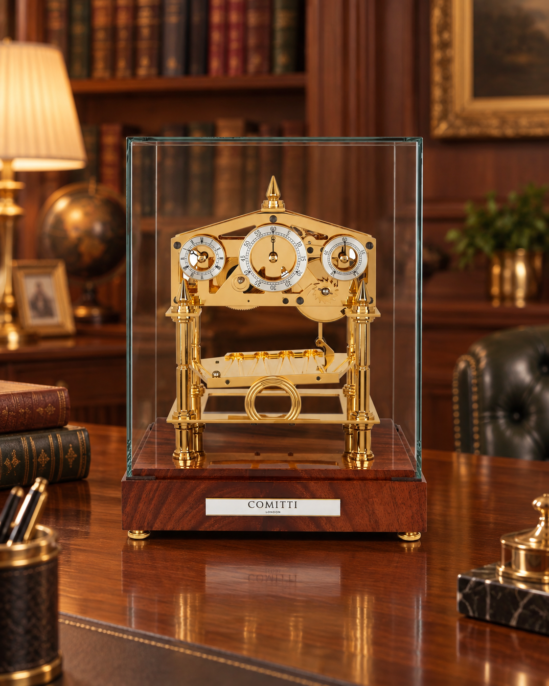 The Congreve – Gold & Mahogany