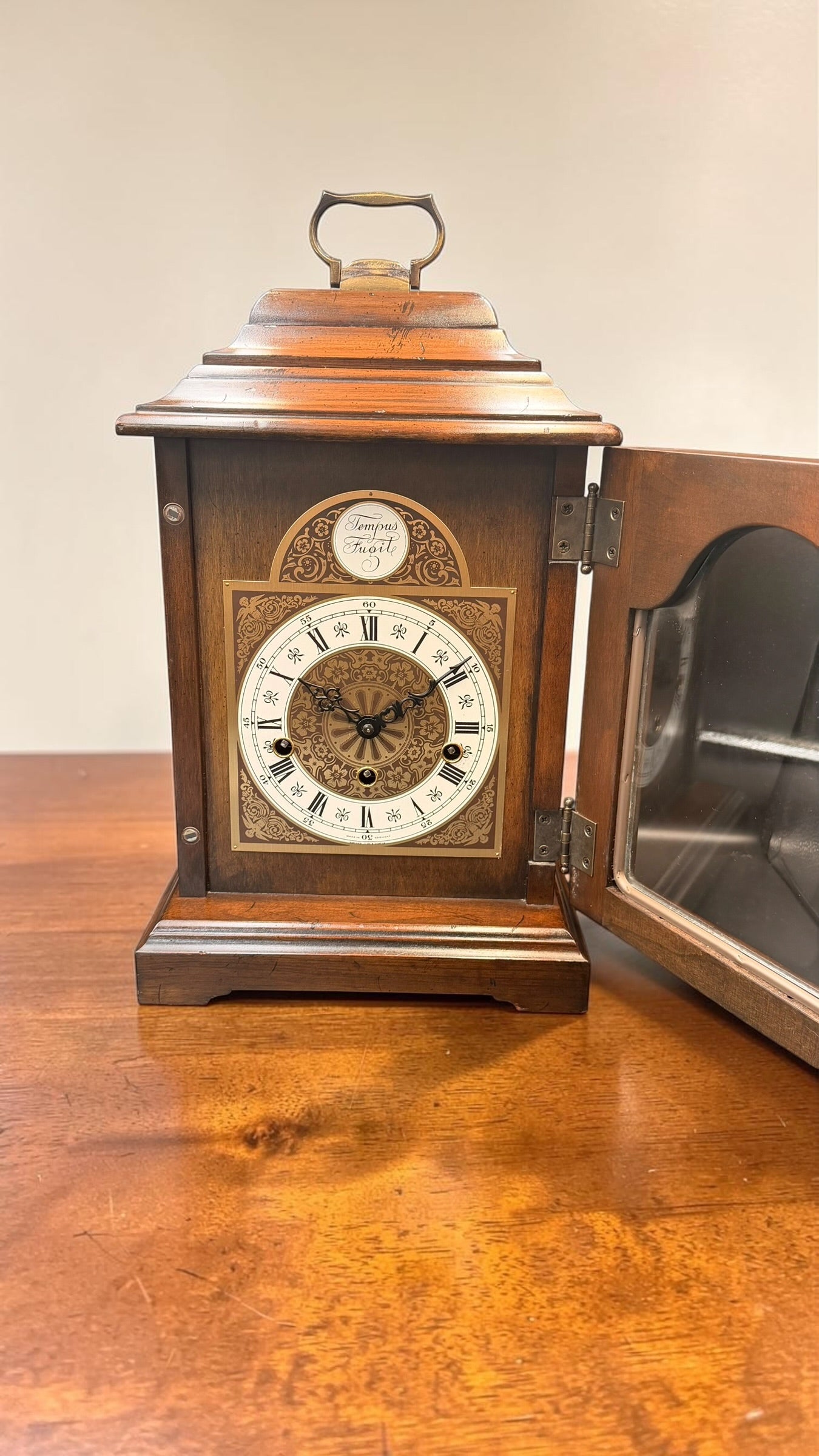 Trend Clocks by Sligh Westminster Chime Bracket Clock – German Mechanical Movement – Serviced & Working