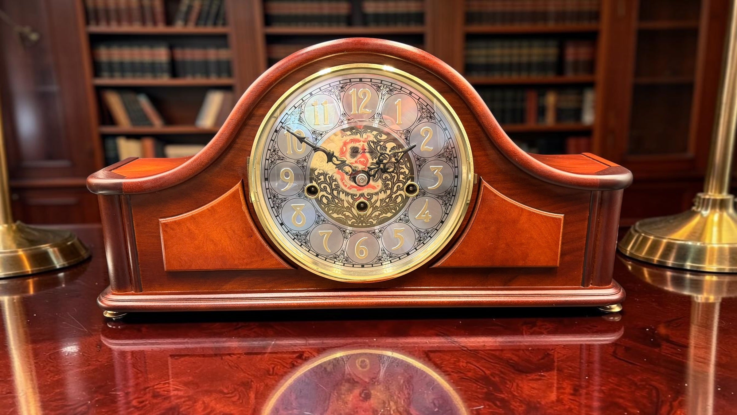 Vintage Seth Thomas Westminster Chime Mantel Clock – detail image 2