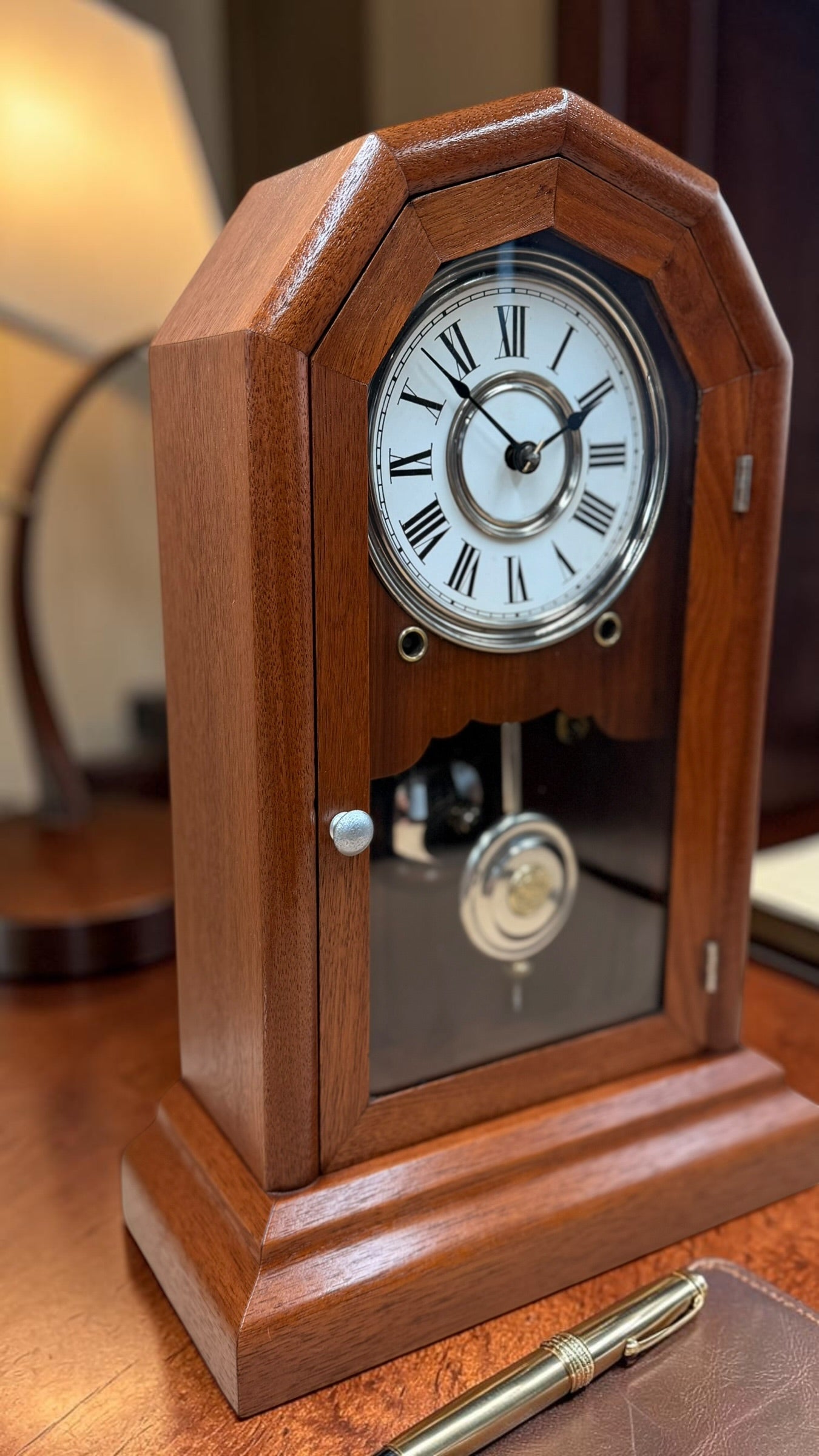 Antique Seth Thomas Nashville Clock – 8-Day Keywind Mantel Clock