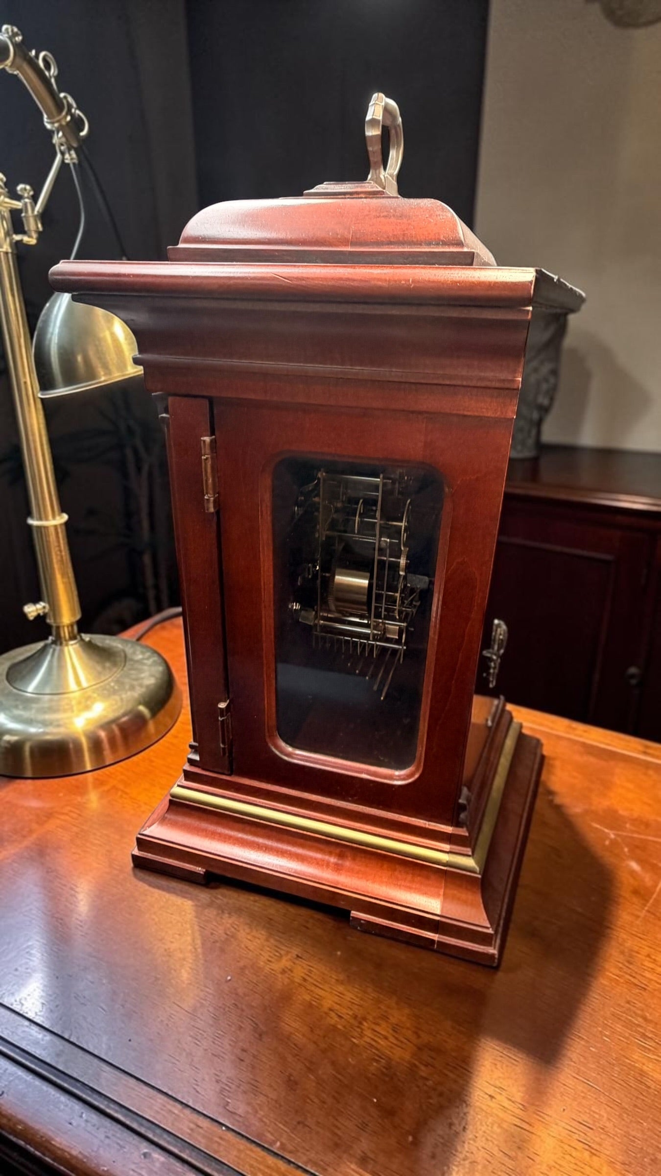 Howard Miller Thomas Tompion Mantel Clock – Kieninger Triple Chime Movement – Westminster / Whittington / St. Michael