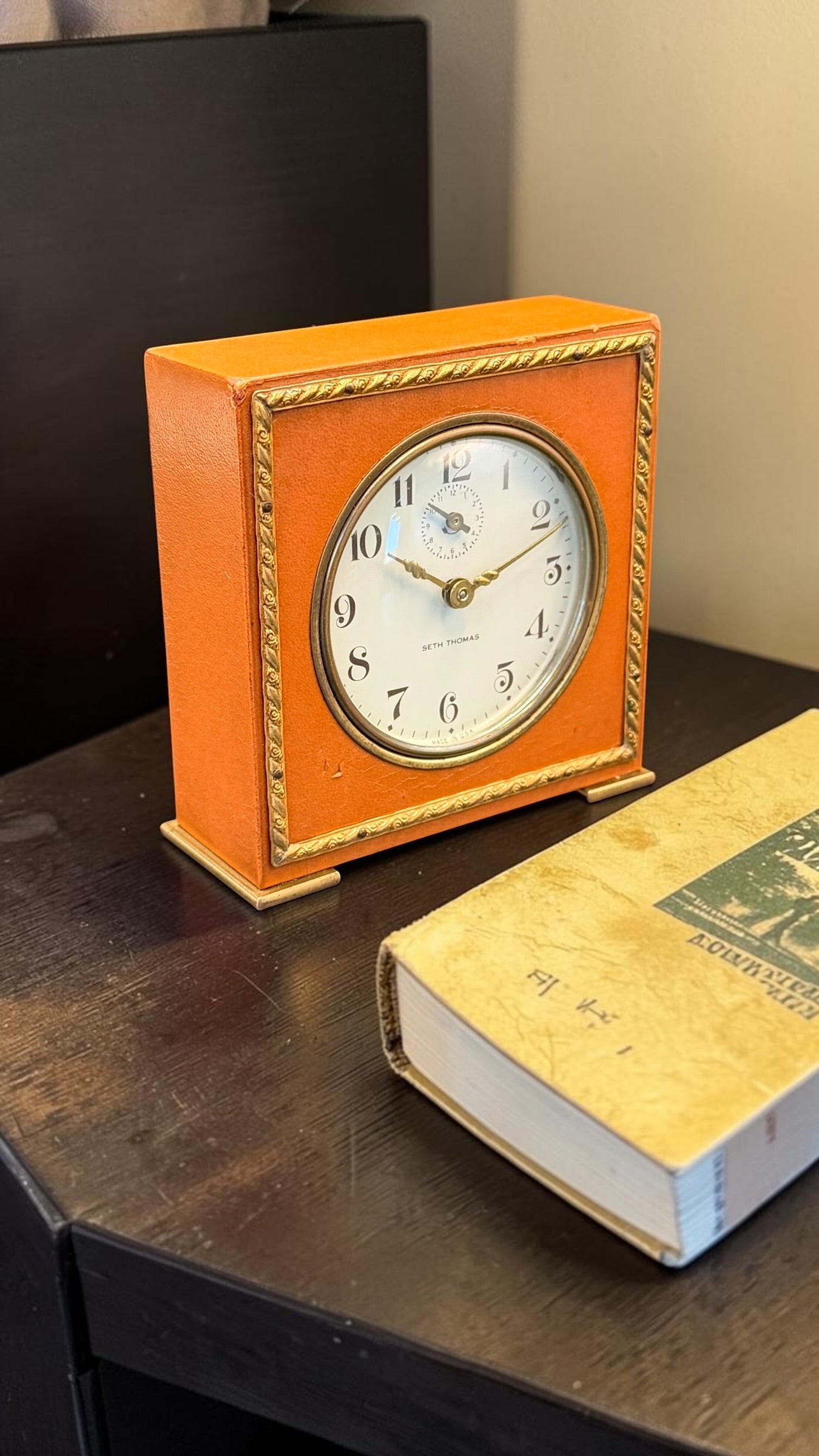 Seth Thomas Severn-2 Art Deco Mechanical Alarm Clock