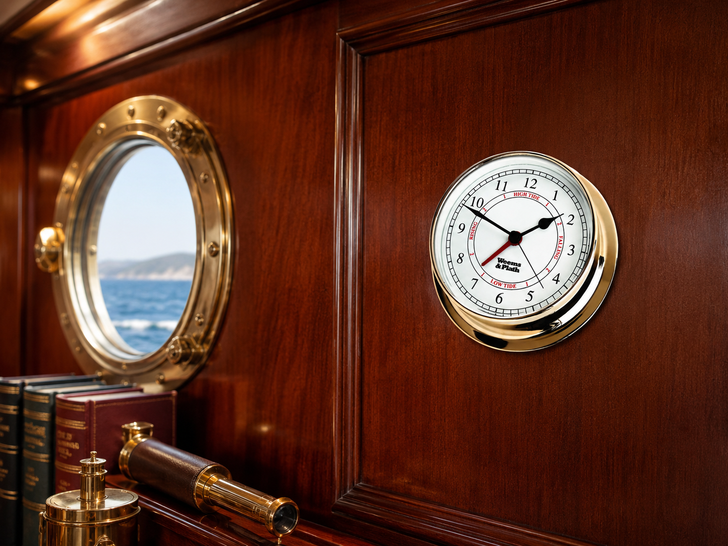 Weems & Plath Endurance 125 Time & Tide Clock
