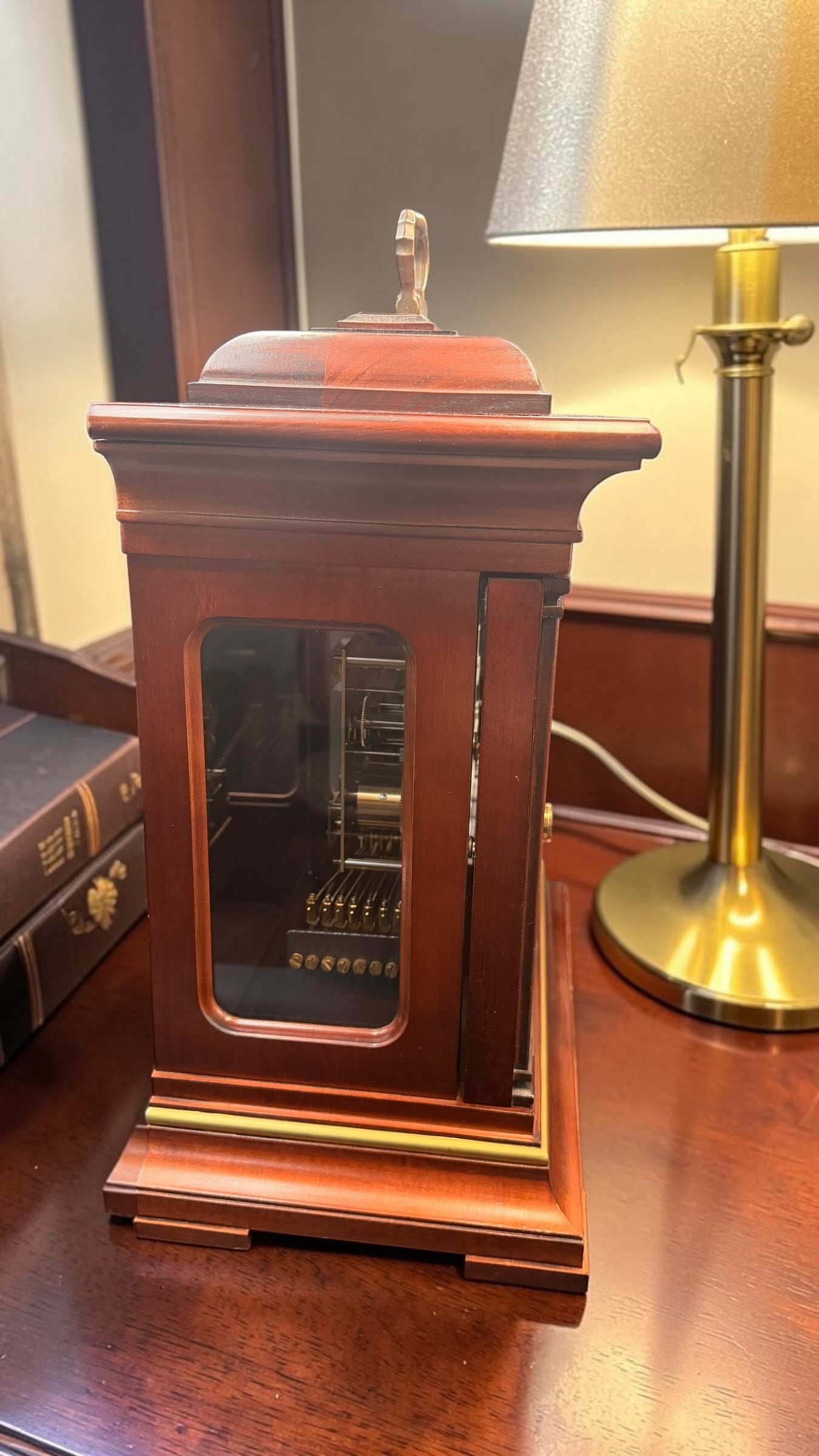 Howard Miller Thomas Tompion Mantel Clock – Kieninger Triple Chime Movement – Westminster / Whittington / St. Michael