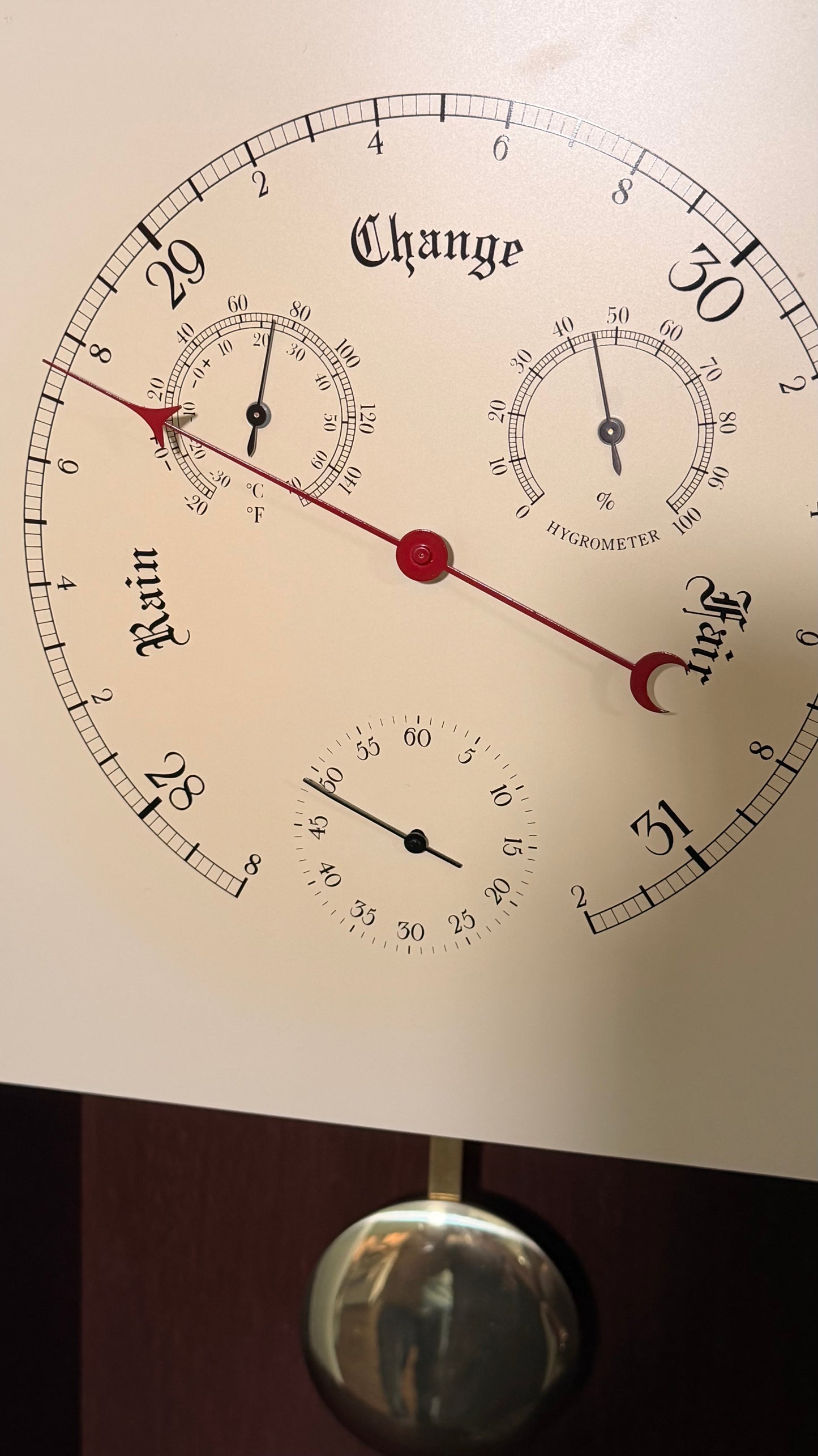Howard Miller Lawyer Wall Clock - Executive Mechanical Timepiece - Kieninger Movement - Bim Bam Chime