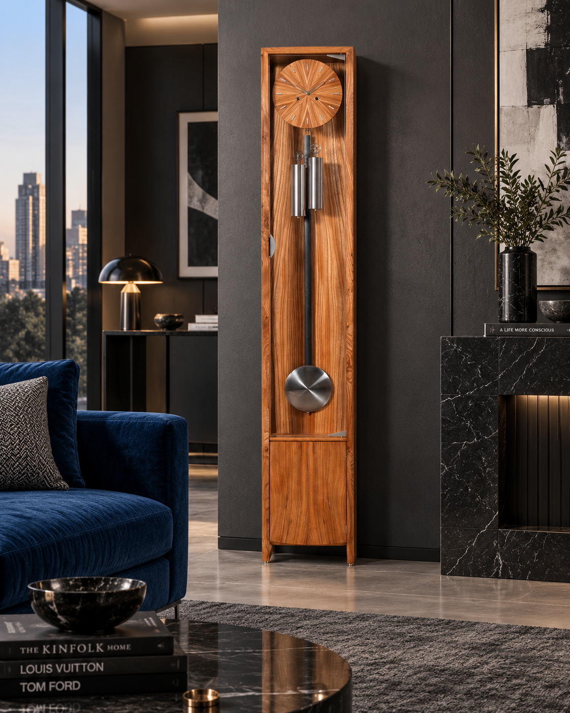 The Froxfield Floor Clock – Elm