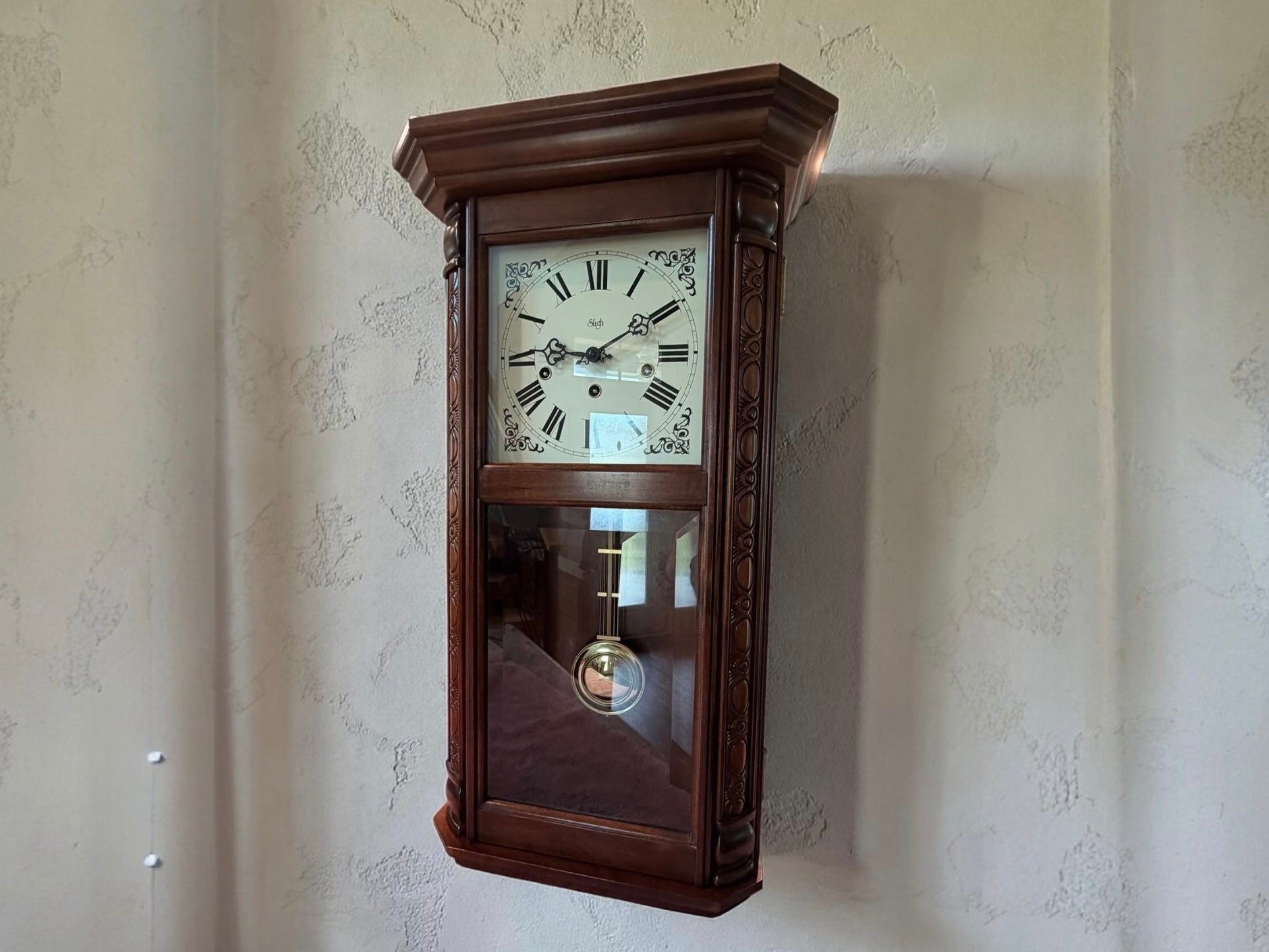 Sligh Westminster Wall Clock – Hermle German Mechanical Movement