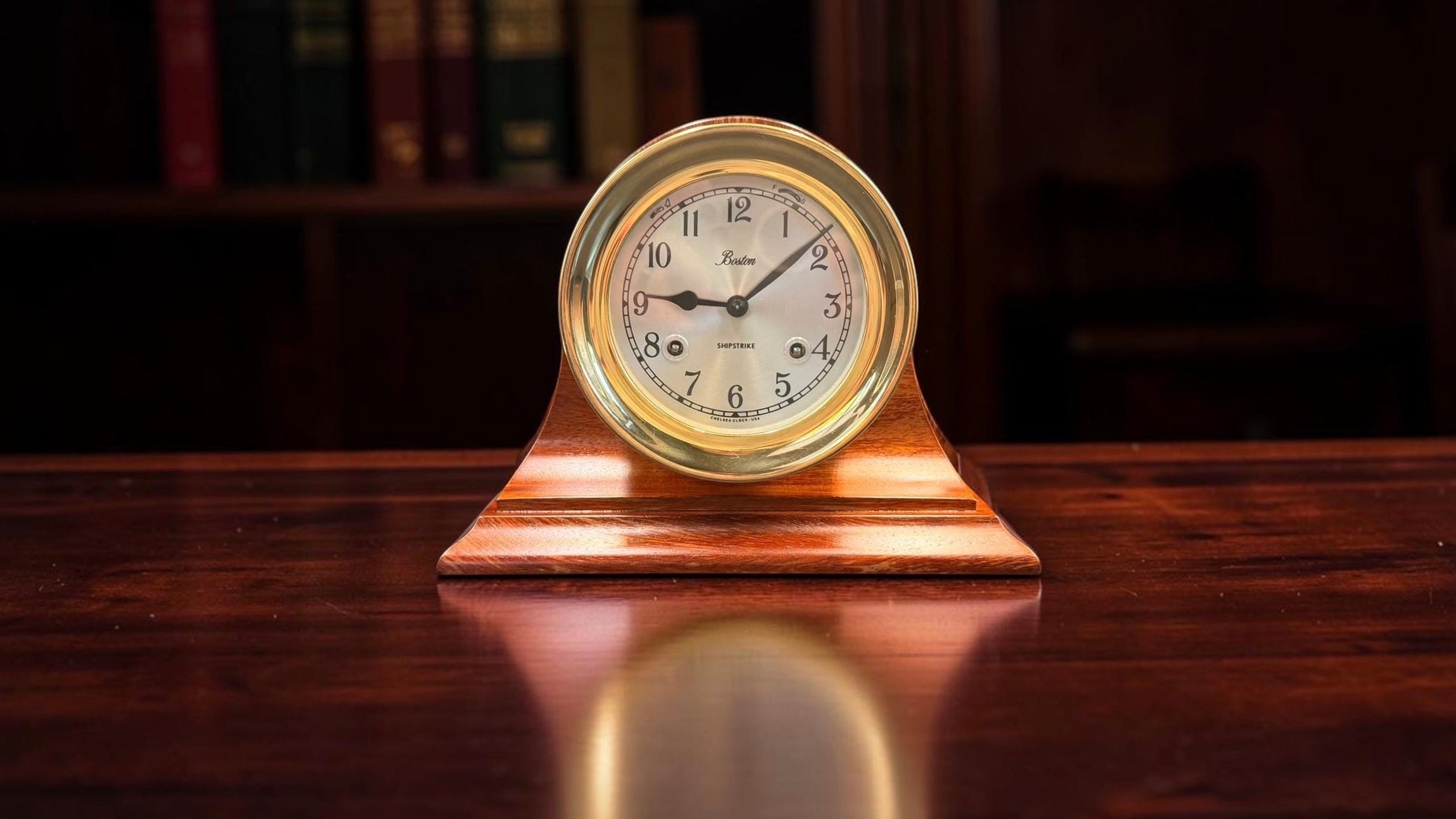 Chelsea Boston Shipstrike Shelf Clock – detail image 2