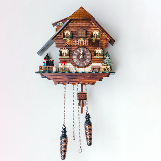 Hermle Cuckoo Clock Quartz - Heidelberg