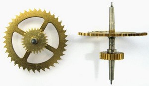 Hermle Auto beat Style Escape Wheels - Pendulum length 94cm - Direct Sec Hand – part HEW199B