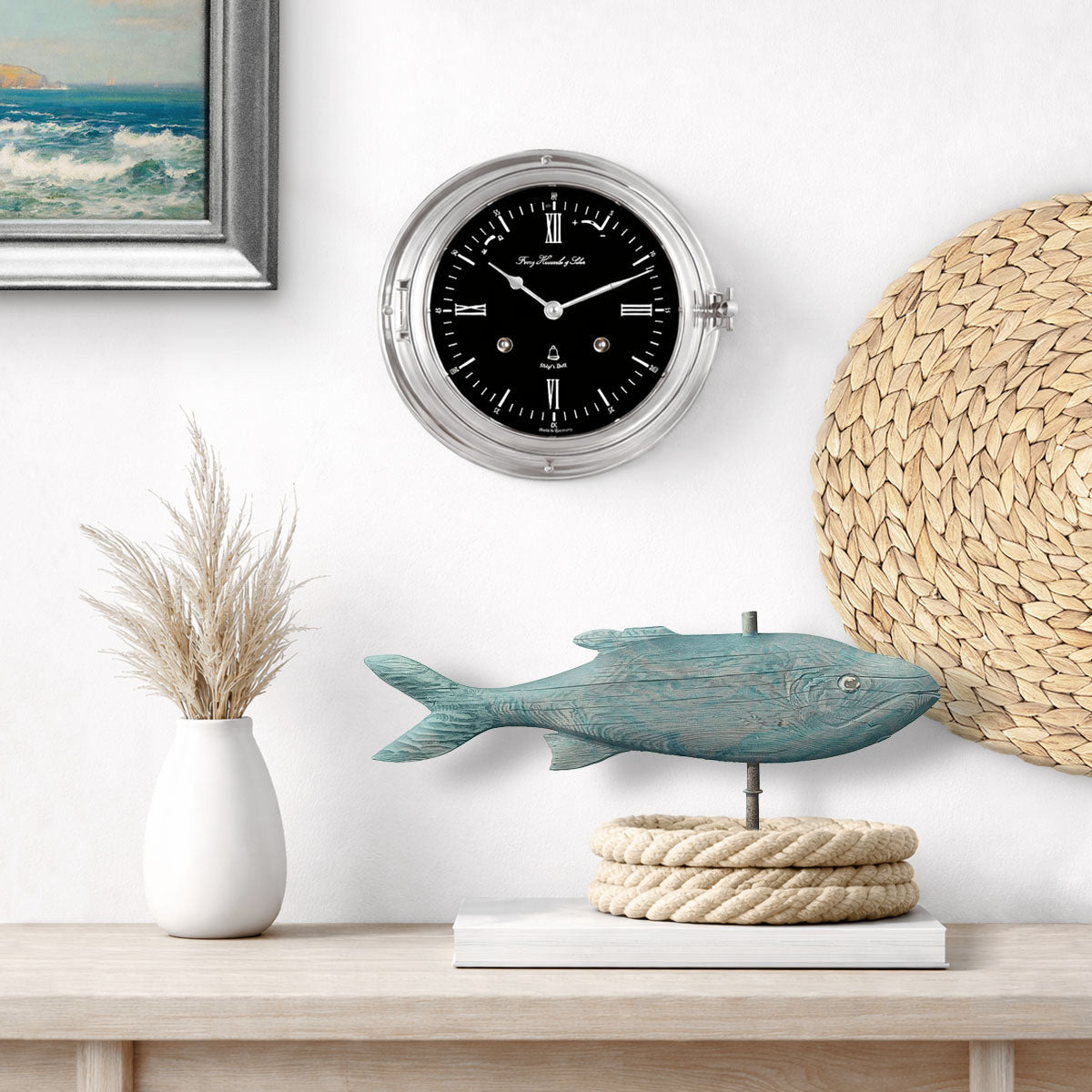 Hermle Caspian Ship’s Bell Clock