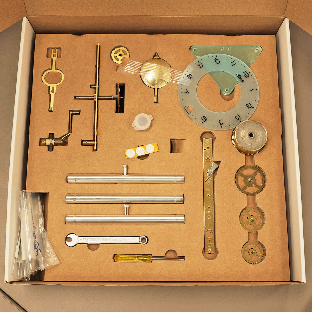 Hermle Lakin Kit Mantel Clock 2510-00