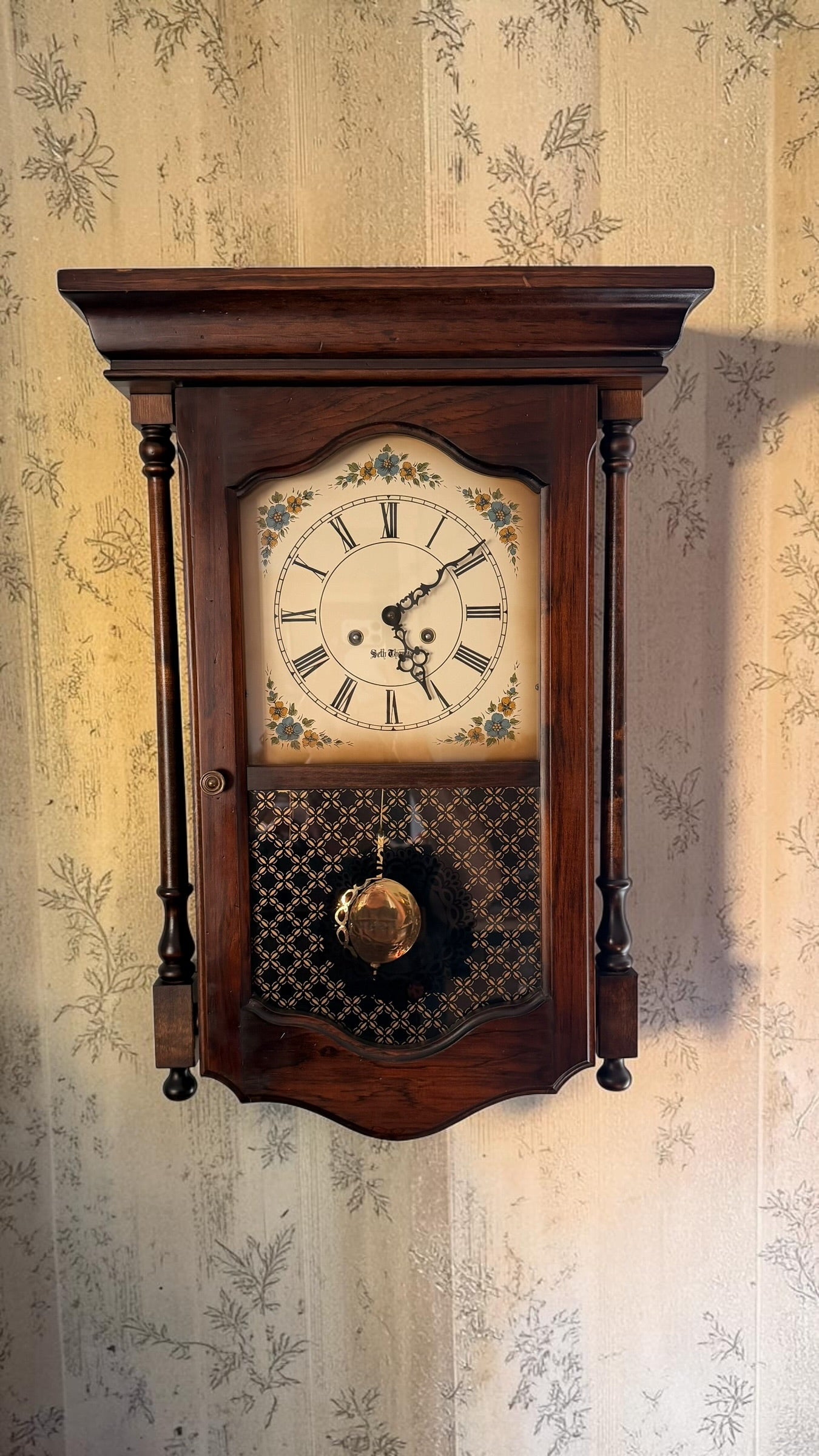 Seth Thomas Connecticut Valley 2726-000 Wall Clock – 1977 Pendulum Clock