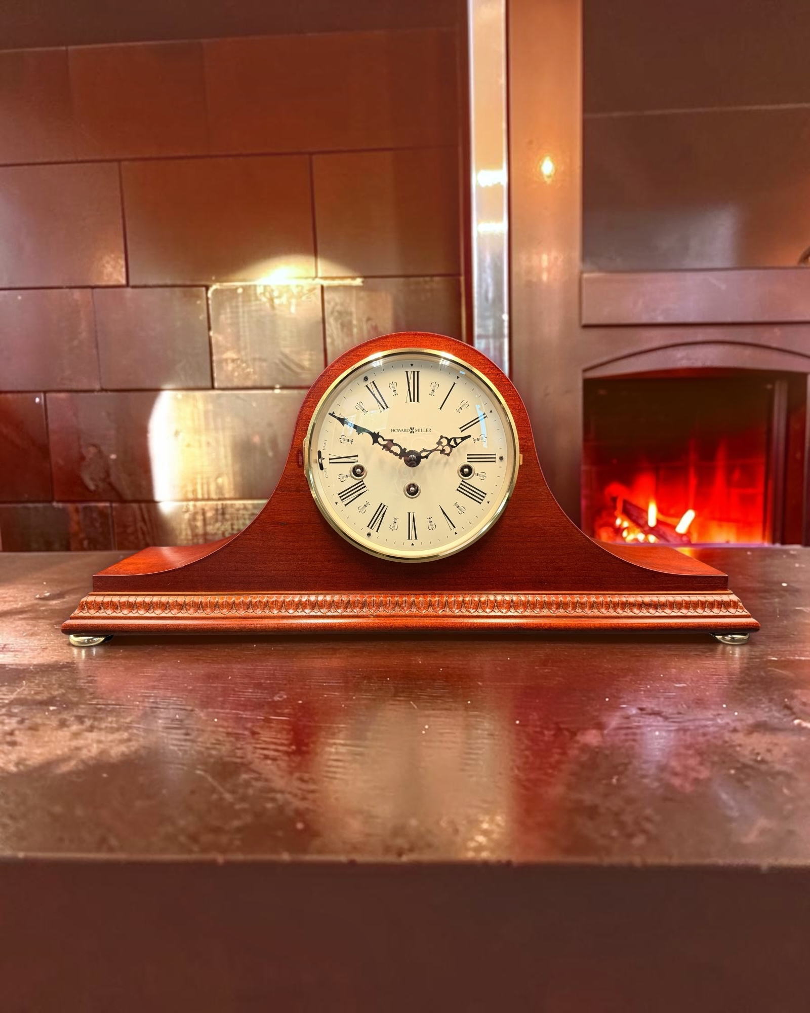 NOS Howard Miller 630-110 Westminster Chime Mantel Clock