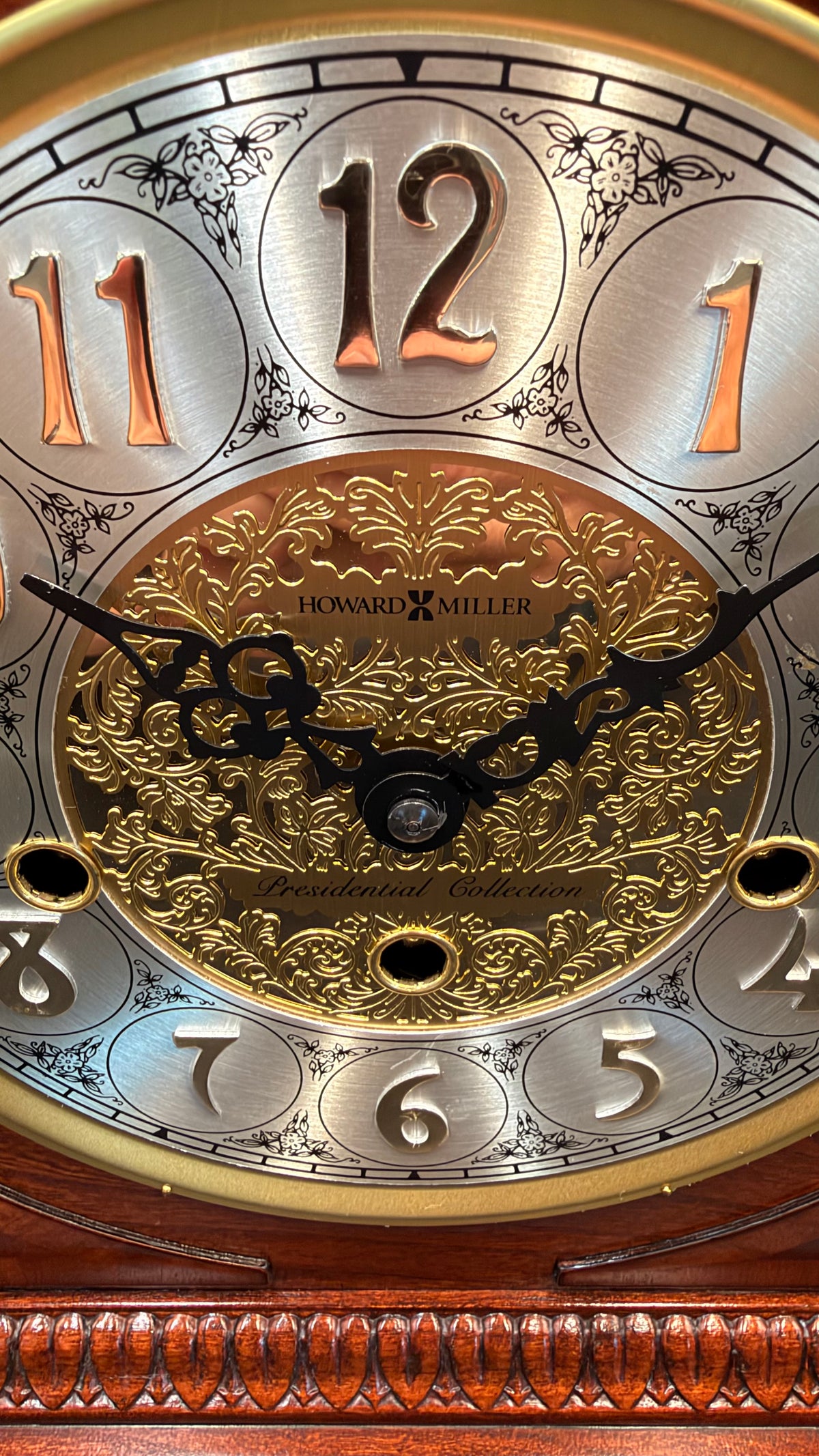 Howard Miller Webster Mantel Clock - Presidential Collection, Hermle Movement
