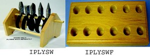 Plier wood stand holds 5 pliers – part IPLYSW