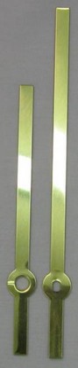 4 1/4in Minute hand length - Straight Style Hands - For Quartz I shaft type – part IQH24