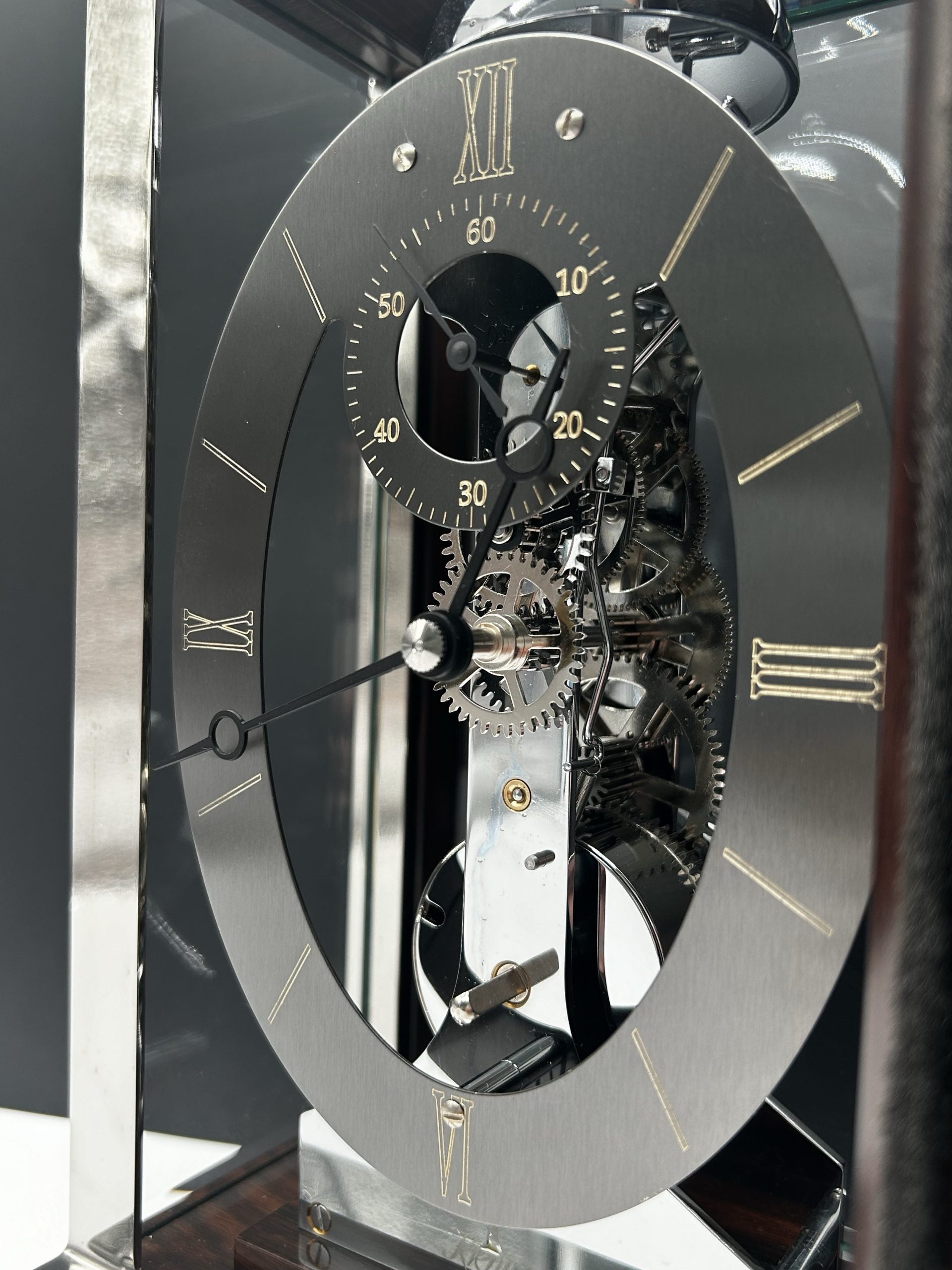 Kieninger 1282-57-01 Domino Table Clock