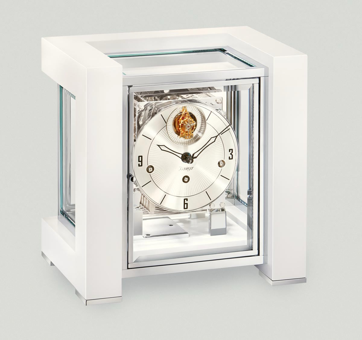 Kieninger 1266-95-04 Tetrika Tourbillon Table Clock – view 3