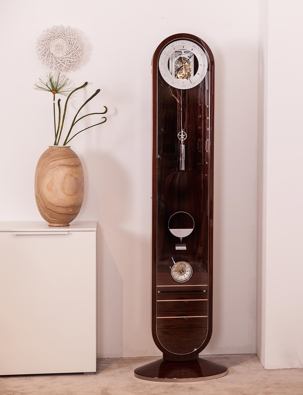 Kieninger 0192-31-01 Riva Floor Clock – view 3