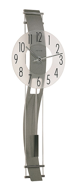 Hermle Kennington wall clock in Anthracite finish
