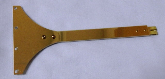 Lyre Pendulum top neck or strap - 3 holes - this does not have have top hook so can be used on any movement mfg. – part LPS2…