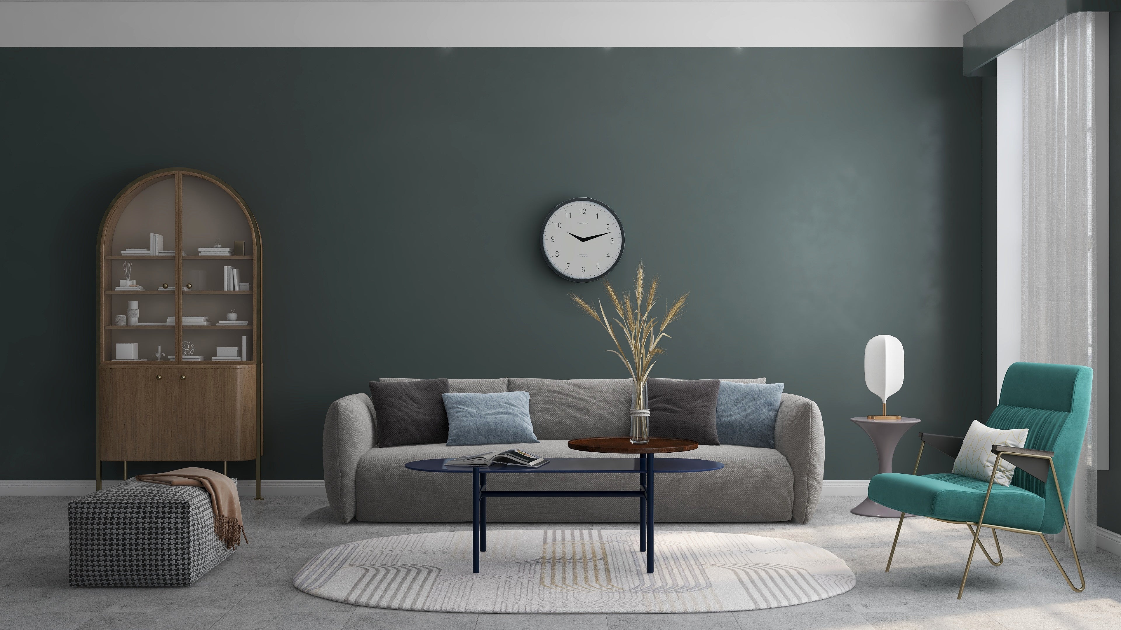 Hermle Metropolitan Wall Clock additional view