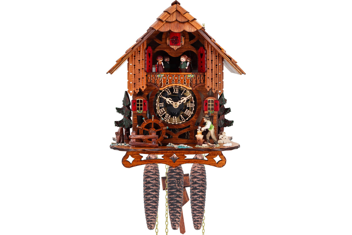 Anton Schneider MT 6667/9 The Mill cuckoo clock, additional view