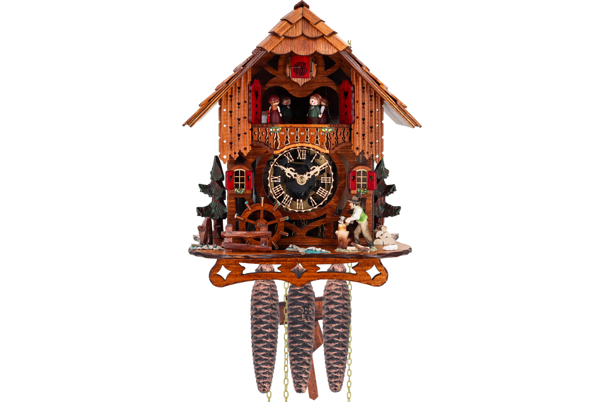 Anton Schneider MT 6667/9 The Mill cuckoo clock, additional view