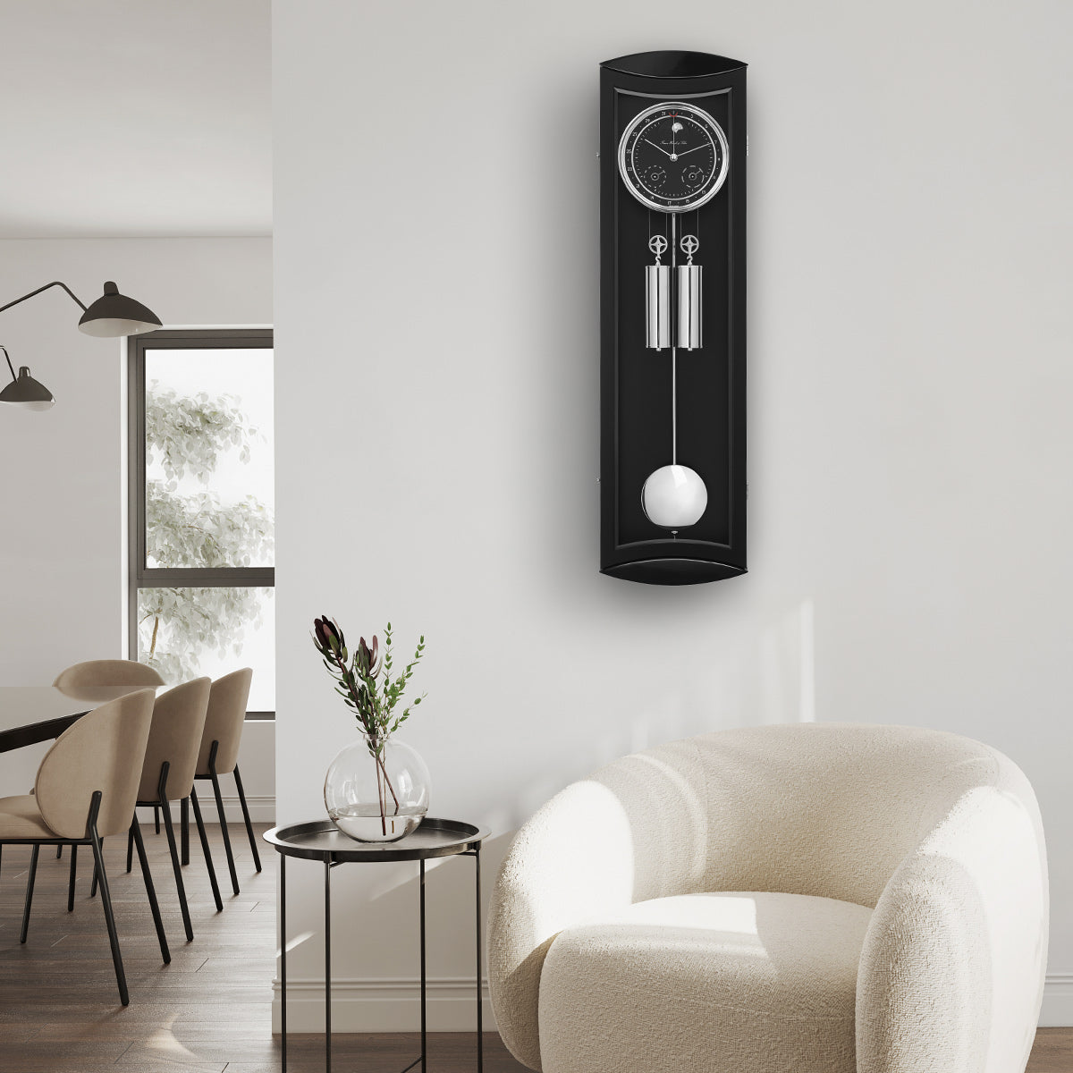 Hermle Mornington II Regulator Wall Clock