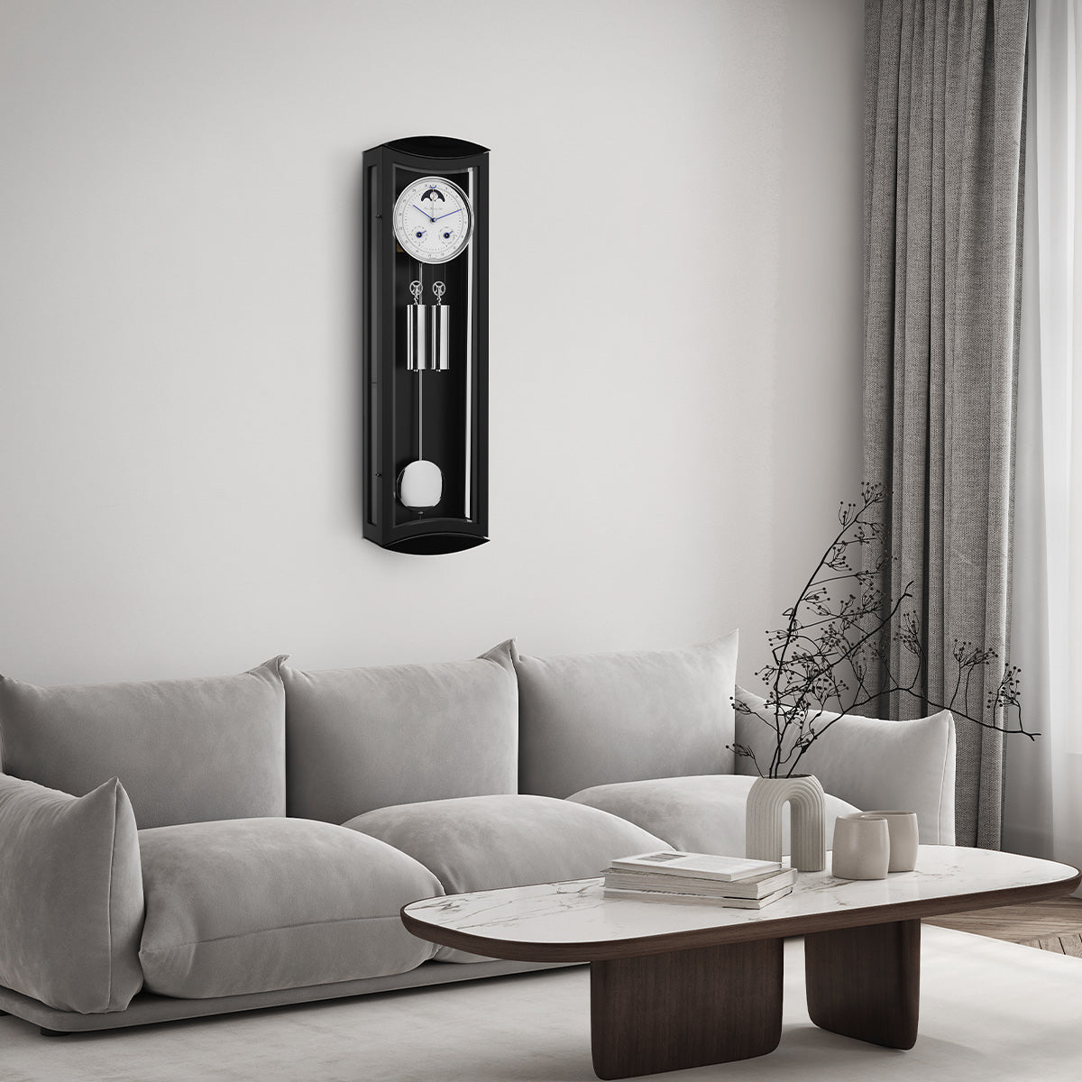 Hermle Mornington II Regulator Wall Clock
