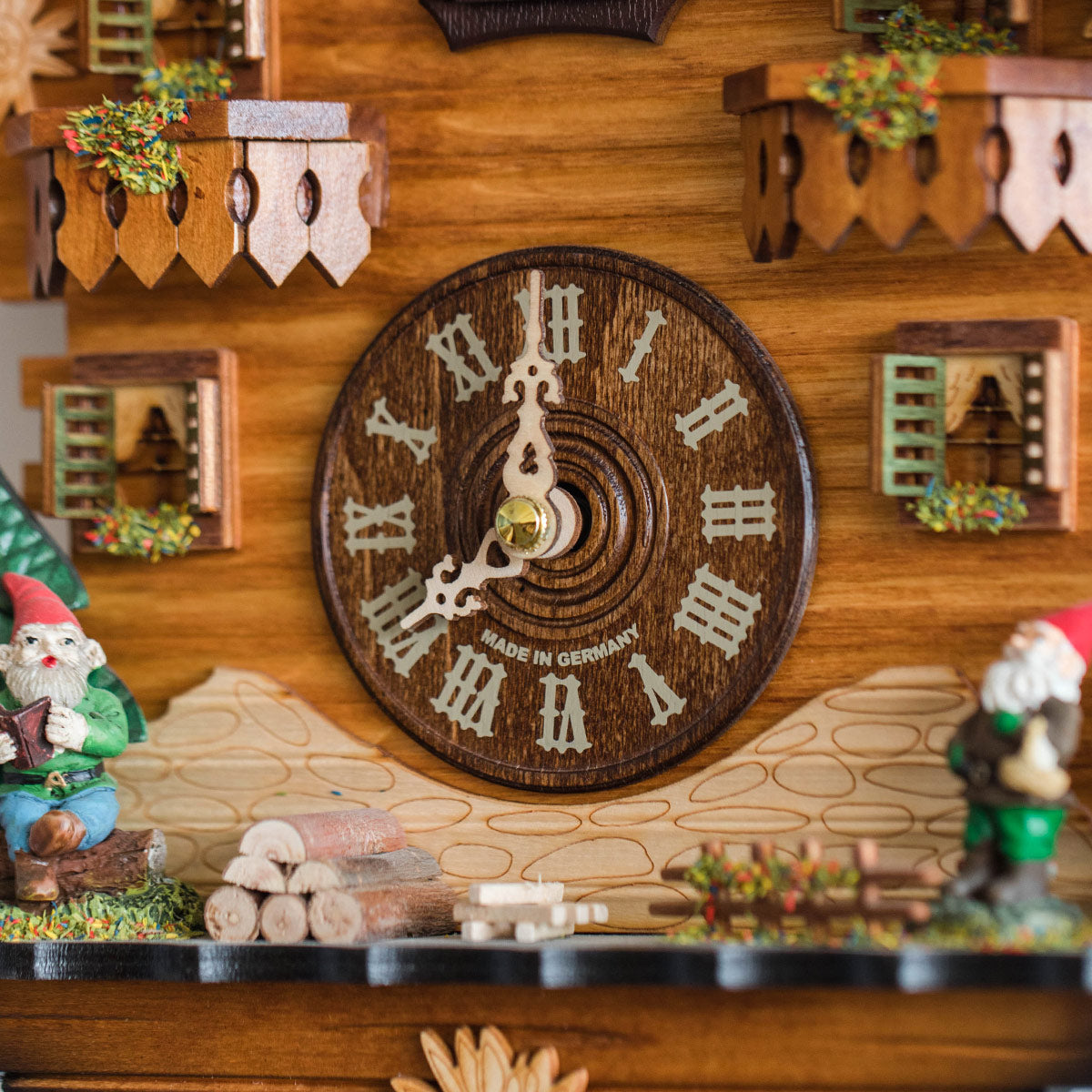 Trenkle Neustadt Gnome Musical Cuckoo Clock - view 3