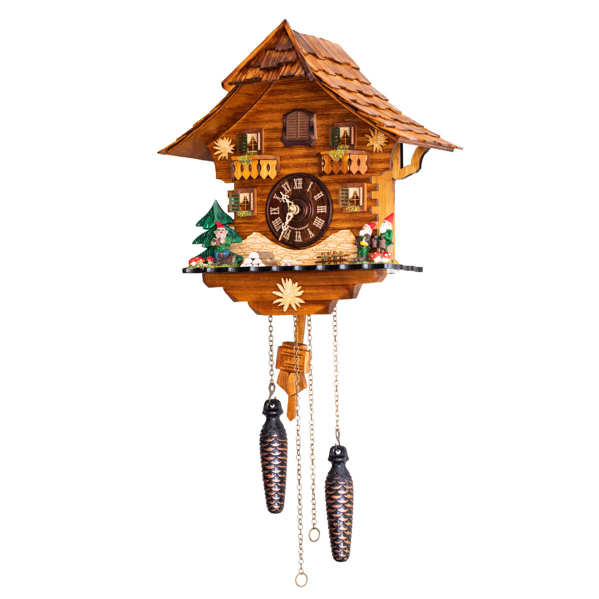 Trenkle Neustadt Gnome Musical Cuckoo Clock