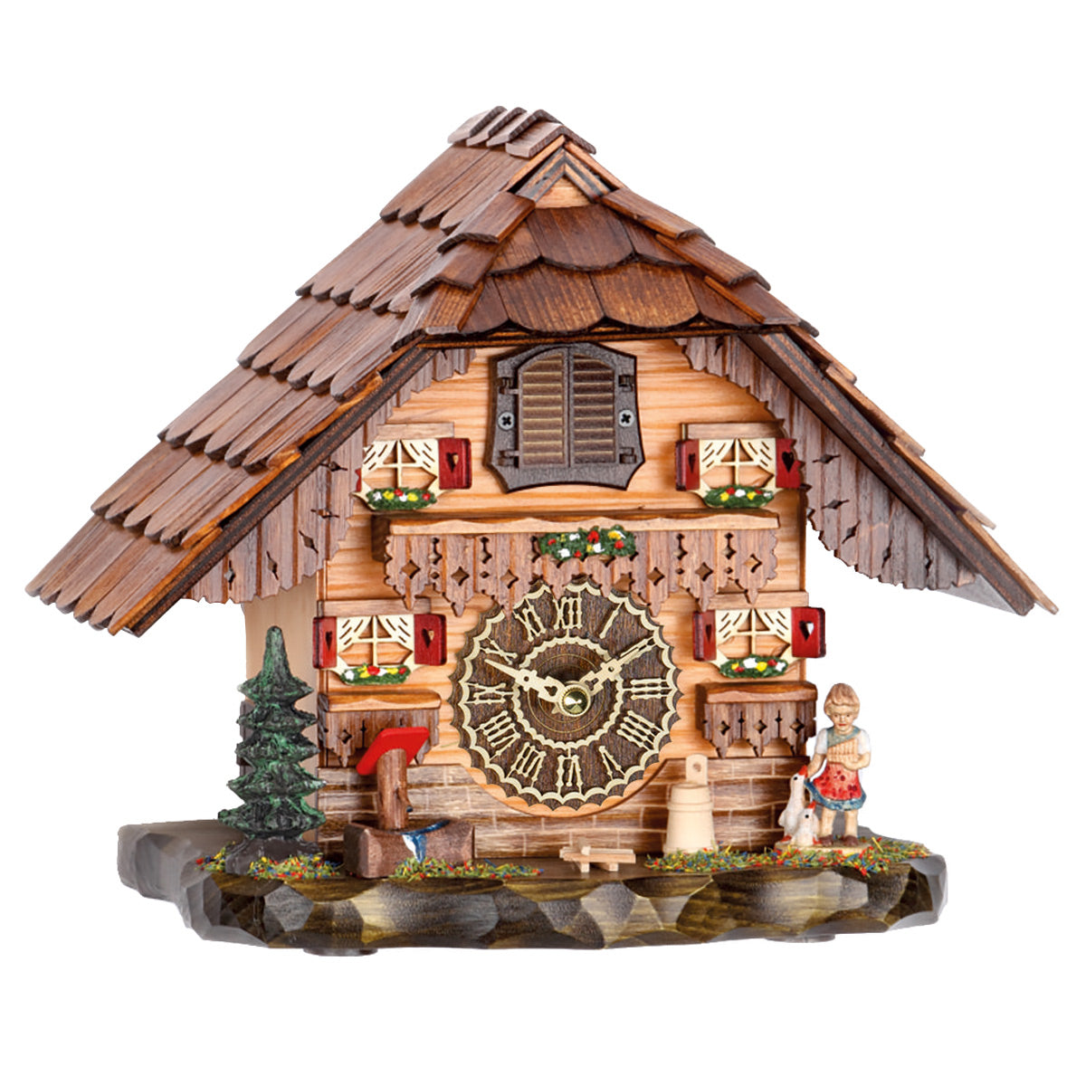 Trenkle Petra Duck Tabletop Cuckoo Clock