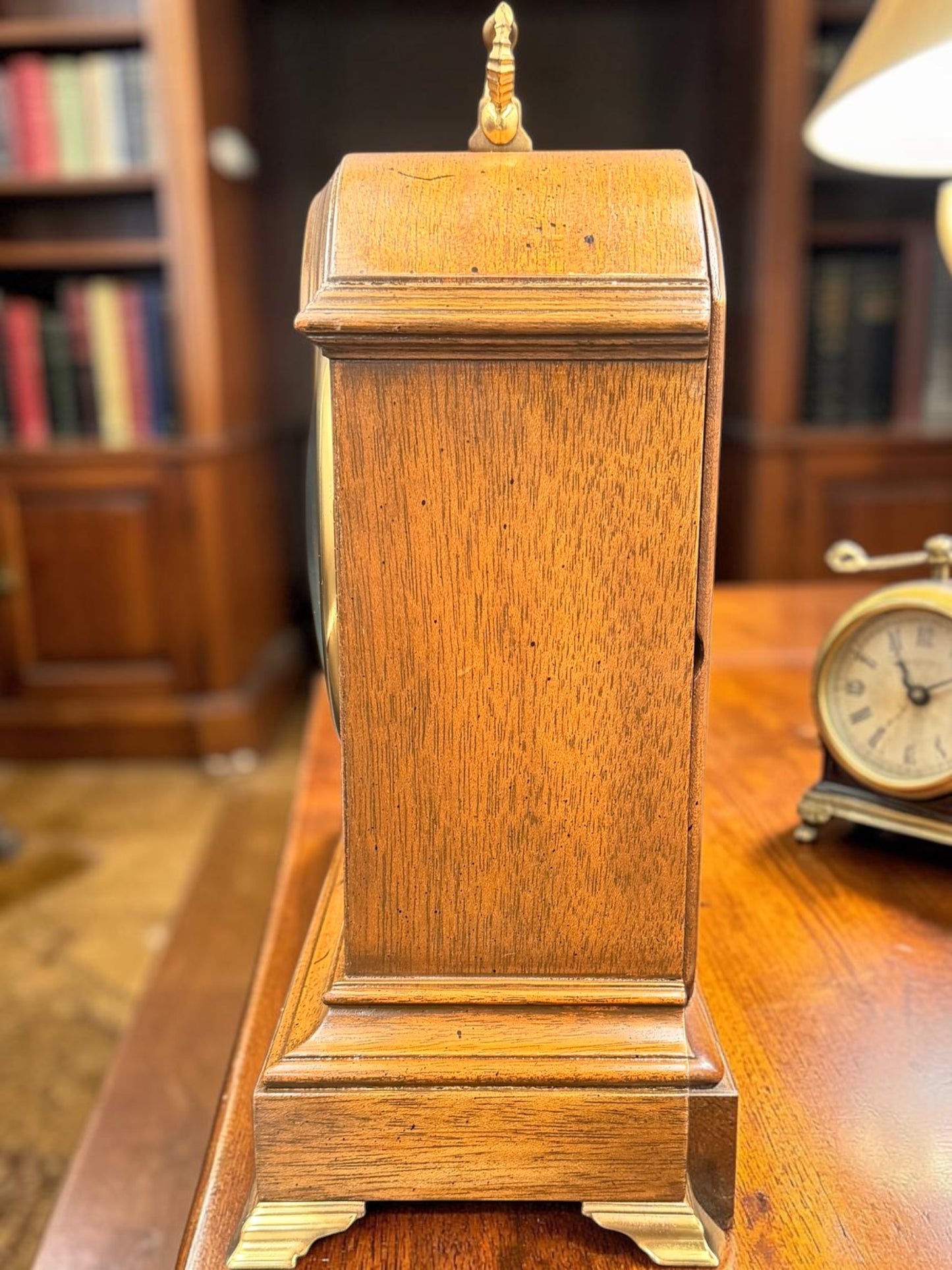 Chelsea Williamsburg Restoration Wythe House Mantel Clock Working Perfectly With Original Key