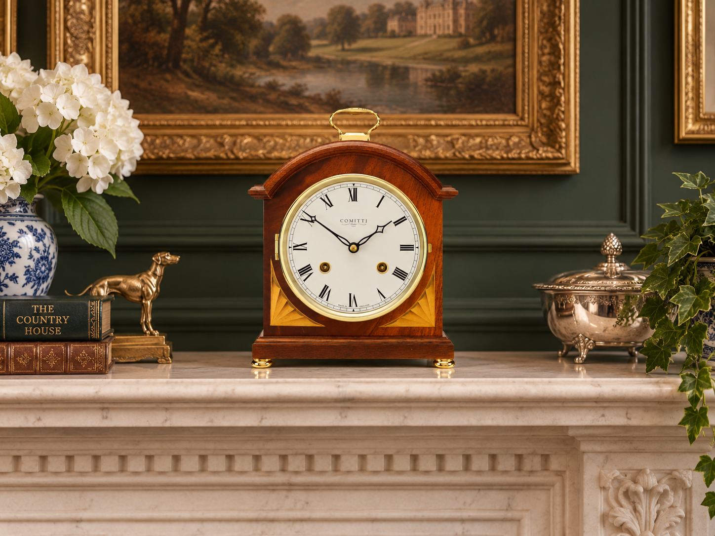 The Regency Break-Arch Mantel Clock – Bell Strike