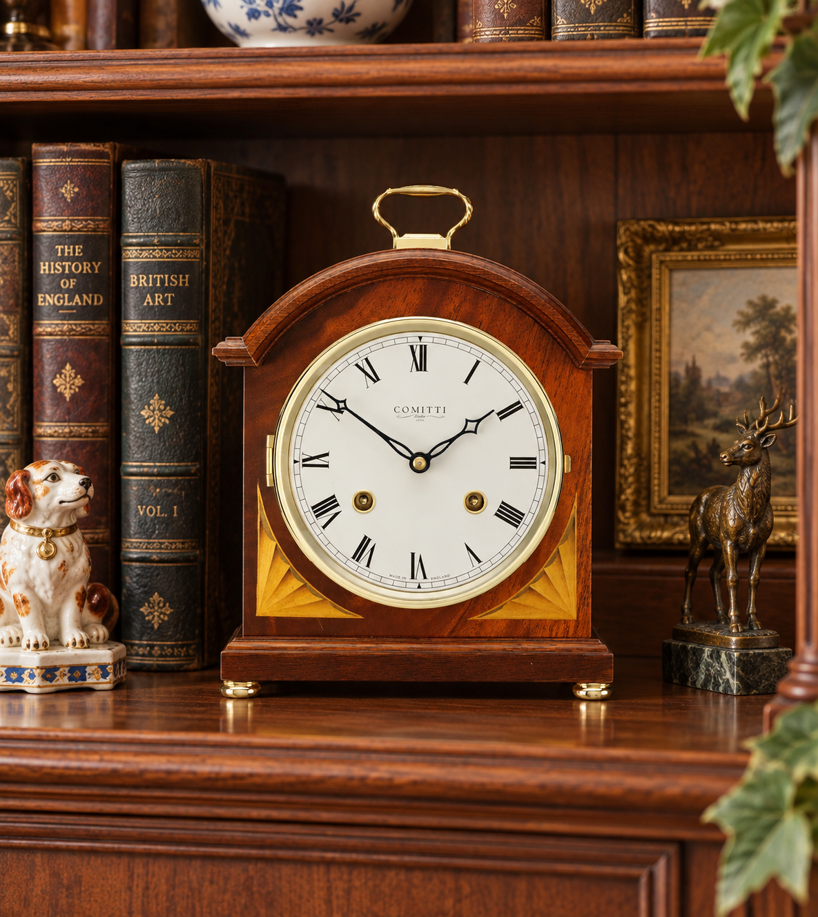 The Regency Break-Arch Mantel Clock – Bell Strike