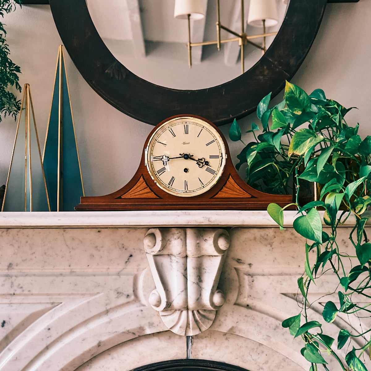 Hermle Remington Mantel Clock