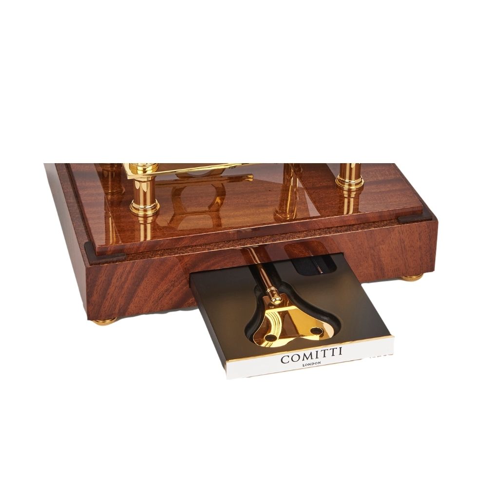 Comitti The Congreve – Gold & Mahogany – product view 4