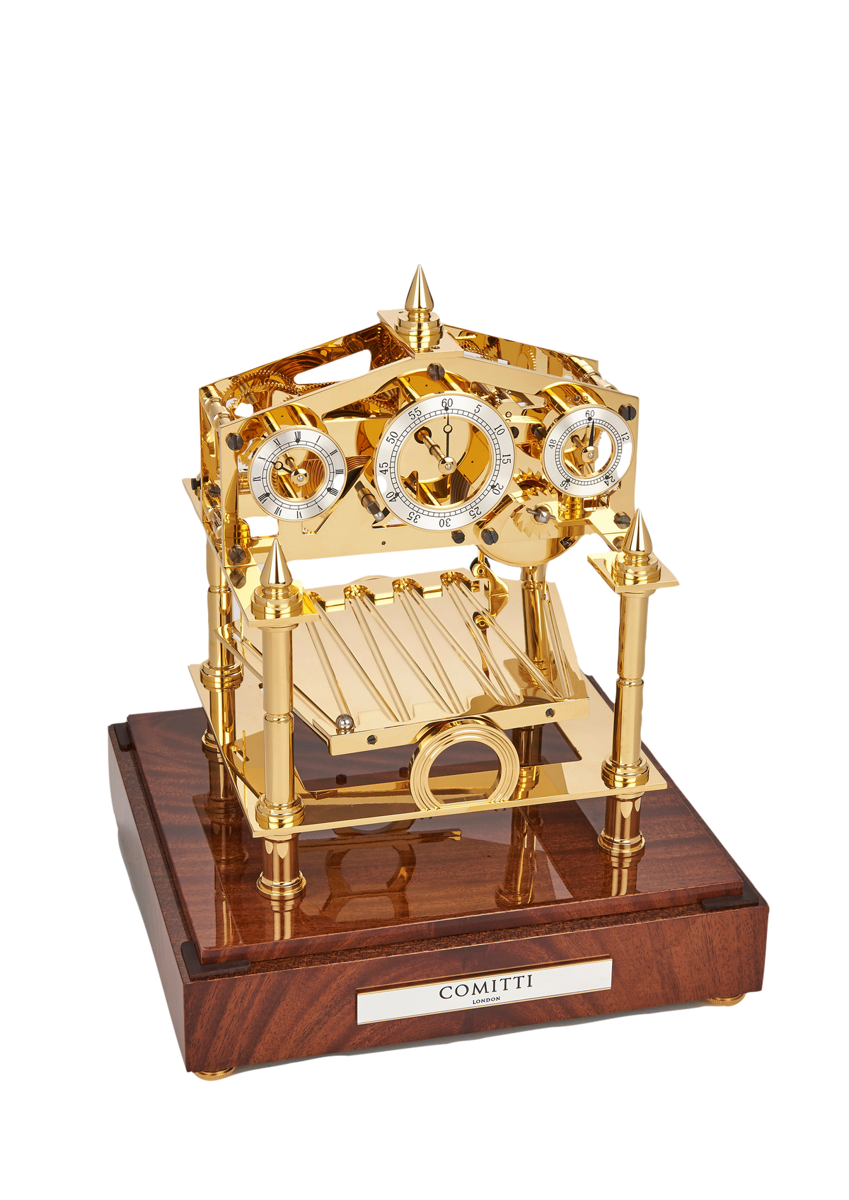 Comitti The Congreve – Gold & Mahogany – product view 2