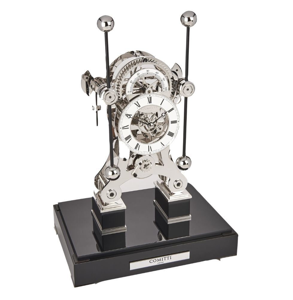 Comitti The Navigator – Rhodium & Black Lacquer – product view 2