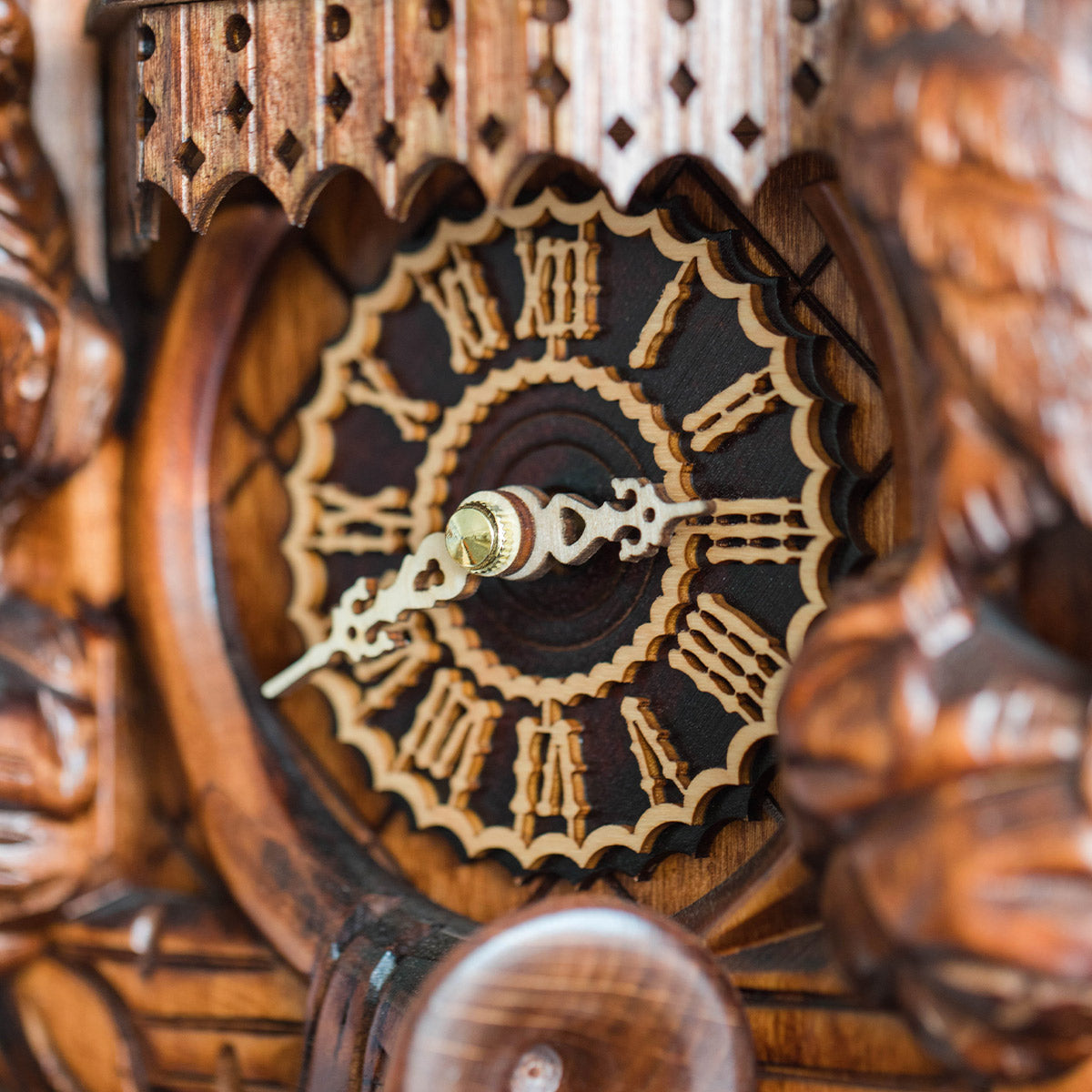 Trenkle Schwarzwald Carved Musical Cuckoo Clock - view 2