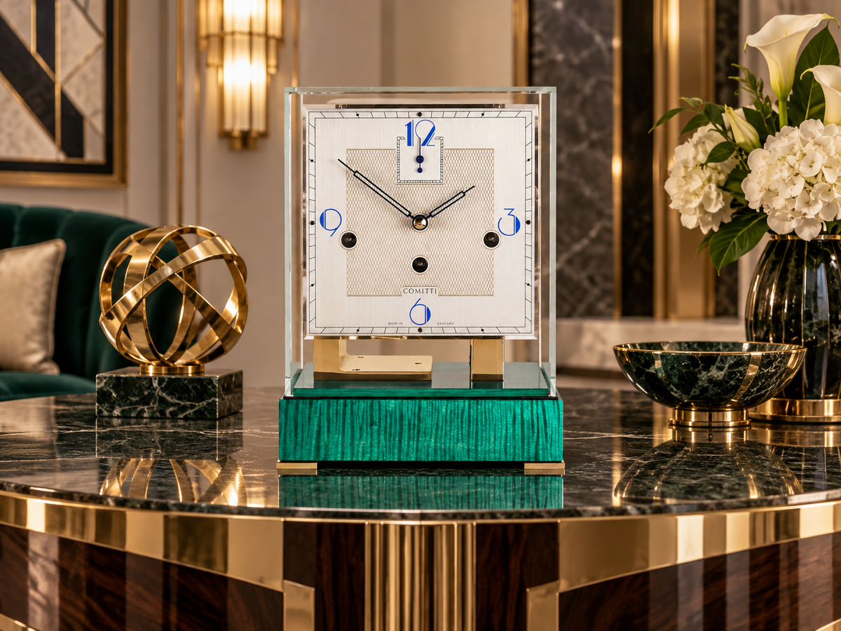 The Stratford – Green Curly Maple & Brass