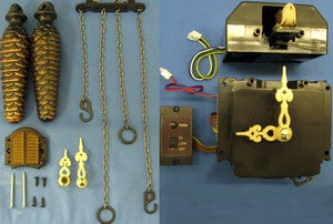TMQS7 Cuckoo Quartz Clock Movement Kit – for 70mm Dial – part TMQS7